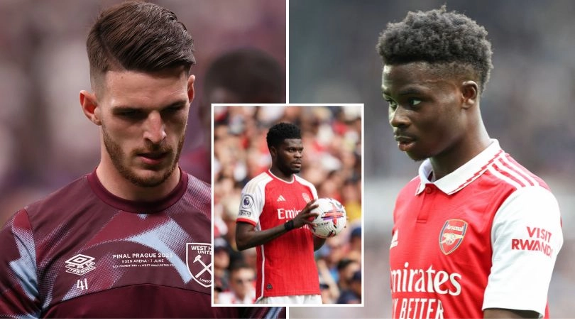 Two Arsenal players could be axed if Declan Rice joins - but his arrival would benefit three Gunners stars