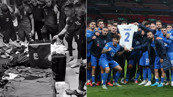 Greece captain paid tribute to George Baldock in spine-tingling pre-match speech ahead of England win