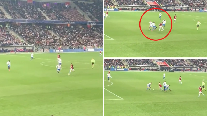 Amine Gouiri's Assist For Nice Was Absolute Sorcery And The Fan Footage Is Insane