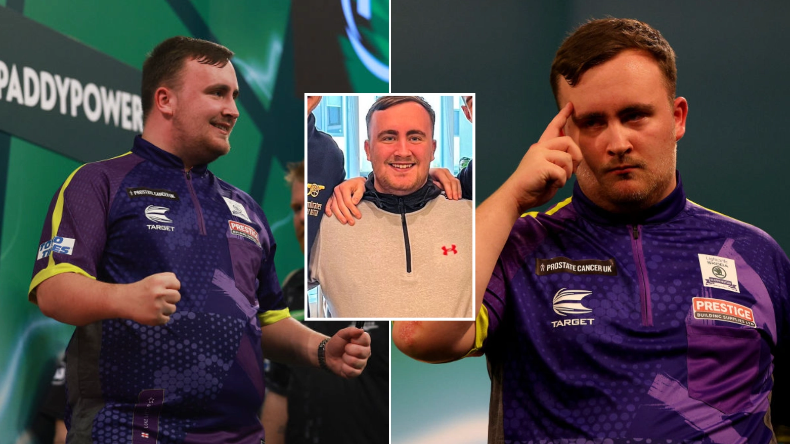 Two Premier League players 'asked security' if they could have a picture with Luke Littler