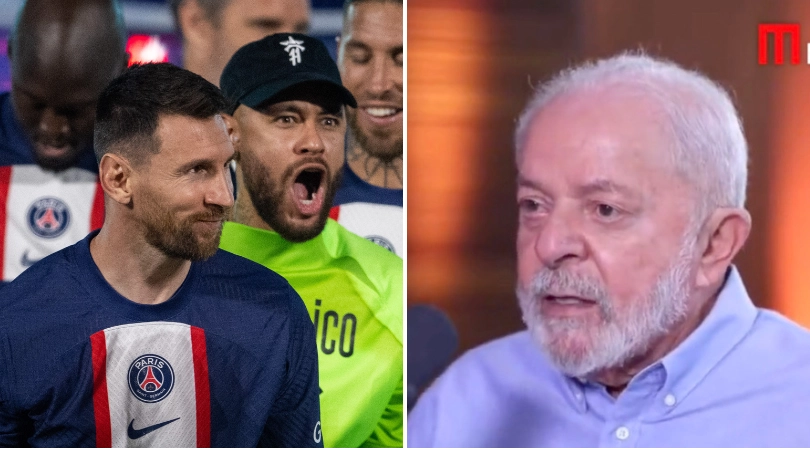 Brazil president Lula aims dig at Neymar after Lionel Messi's eighth Ballon d'Or win