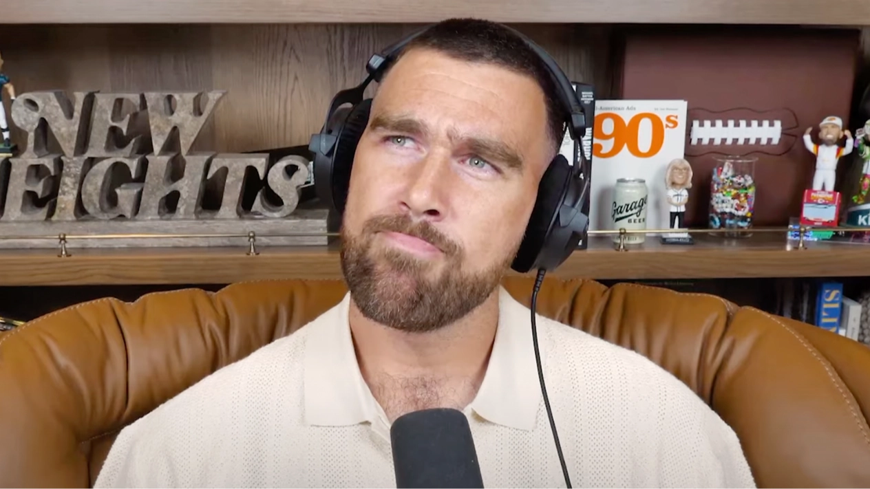 Travis Kelce Addresses Father Listening to Taylor Swift Song About His Penis