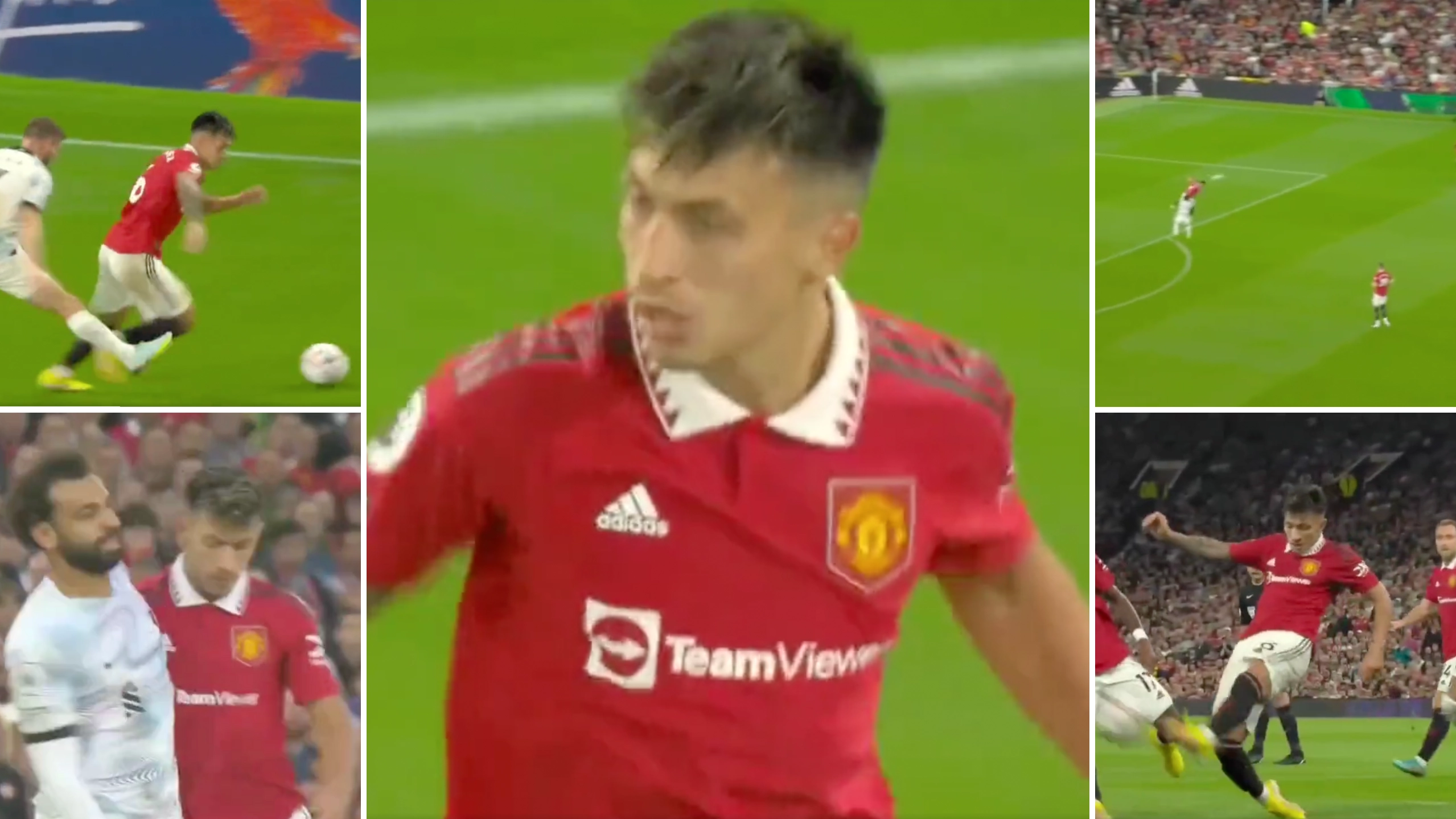 Lisandro Martinez produced the best highlights you'll witness from a centre back against Liverpool