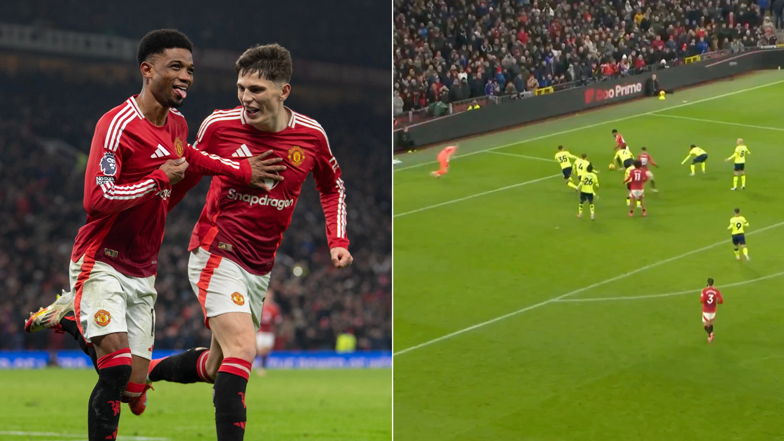 Amad created incredible piece of Man Utd history against Southampton which can never be repeated