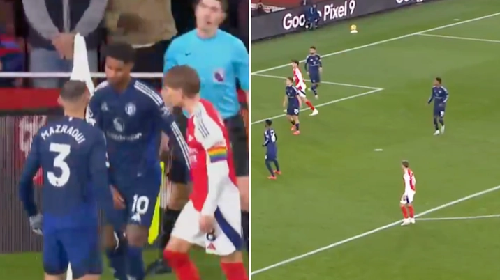 Man Utd fans slam Marcus Rashford for role he played in Arsenal's second goal as damning footage emerges