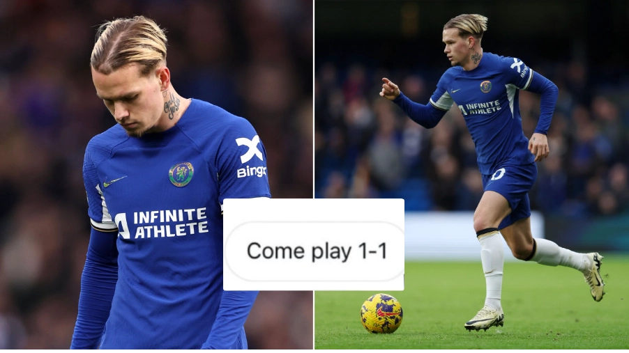 Mykhailo Mudryk challenges furious Chelsea fan to a 1v1 game for eye-watering money