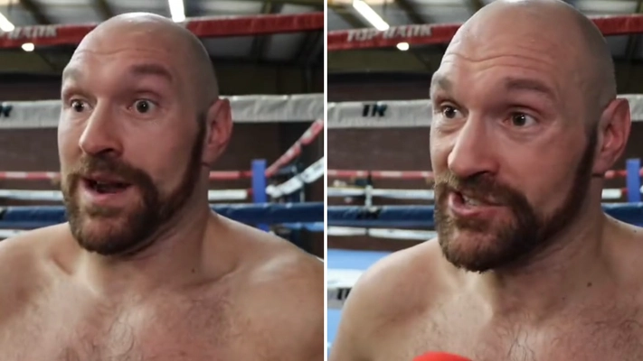 Fans believe 'karma' got Tyson Fury after 'disrespectful' clip resurfaces from before first Oleksandr Usyk fight