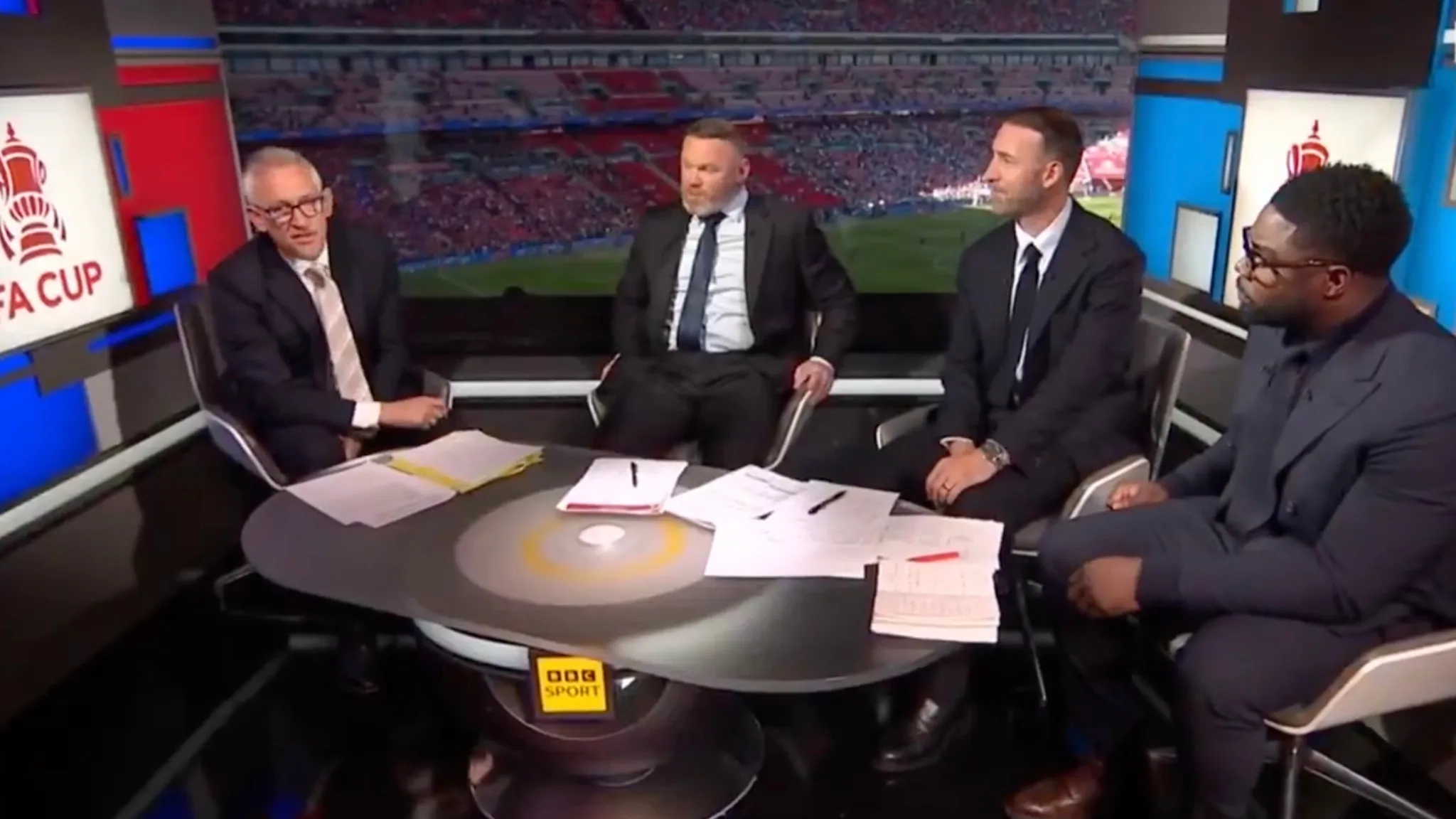 Gary Lineker leaves Wayne Rooney and the rest of BBC panel speechless with brutal comment that nobody saw coming