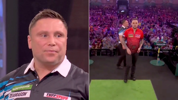 Darts fans convinced Gerwyn Price pulled off '1000 IQ' move vs Joe Cullen just before winning World Championship thriller