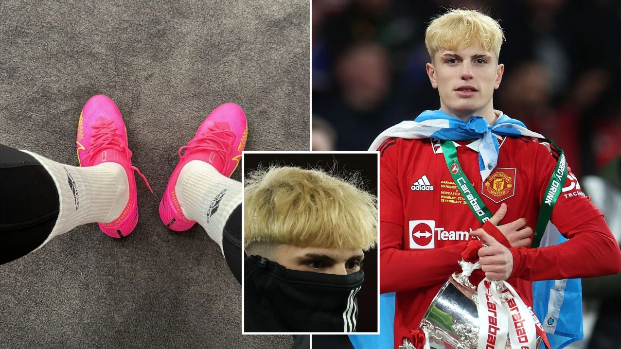 Alejandro Garnacho posts four-word injury update that will delight Man Utd fans
