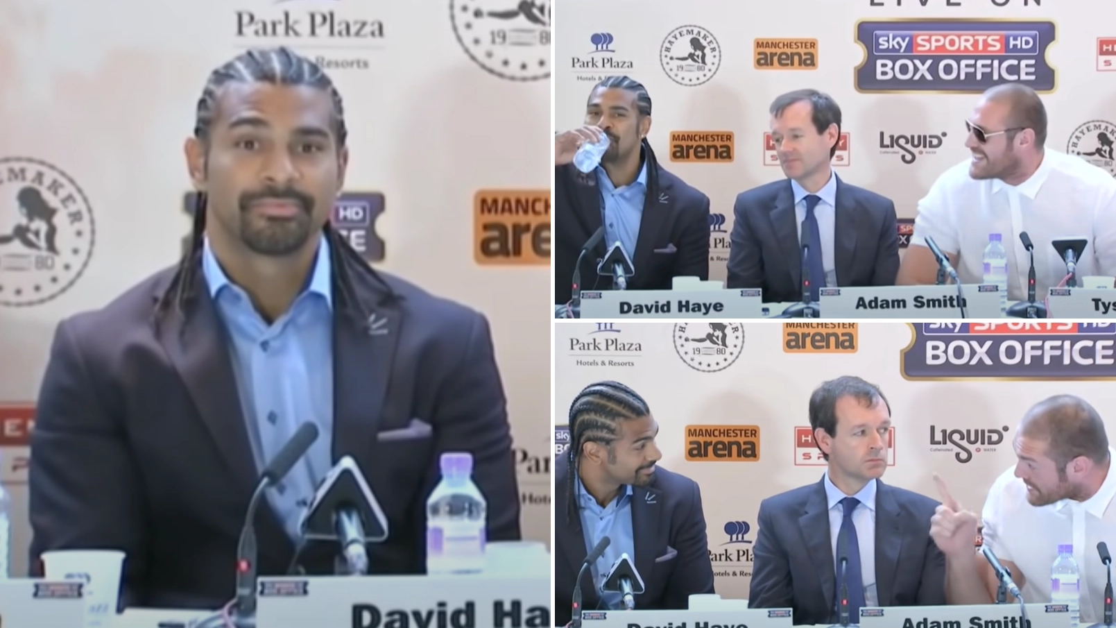 A 24-Year-Old Tyson Fury Absolutely Rattling David Haye Will Never Get Old, He Had Him On Strings