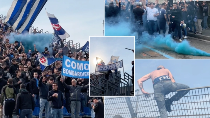 Fans march in the streets, ultras bring the madness and Fabregas vs Buffon: The unique experience of a Como 1907 matchday