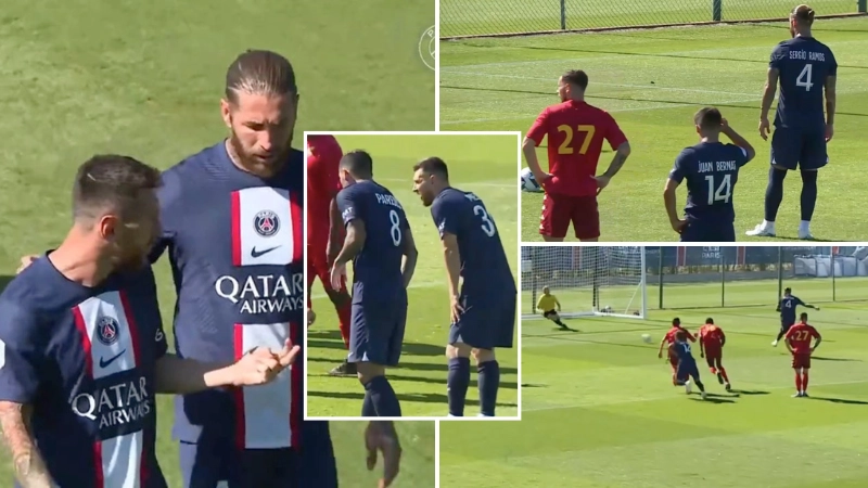 Lionel Messi Won A Penalty And Let Sergio Ramos Take It, Anything Can Happen In Football