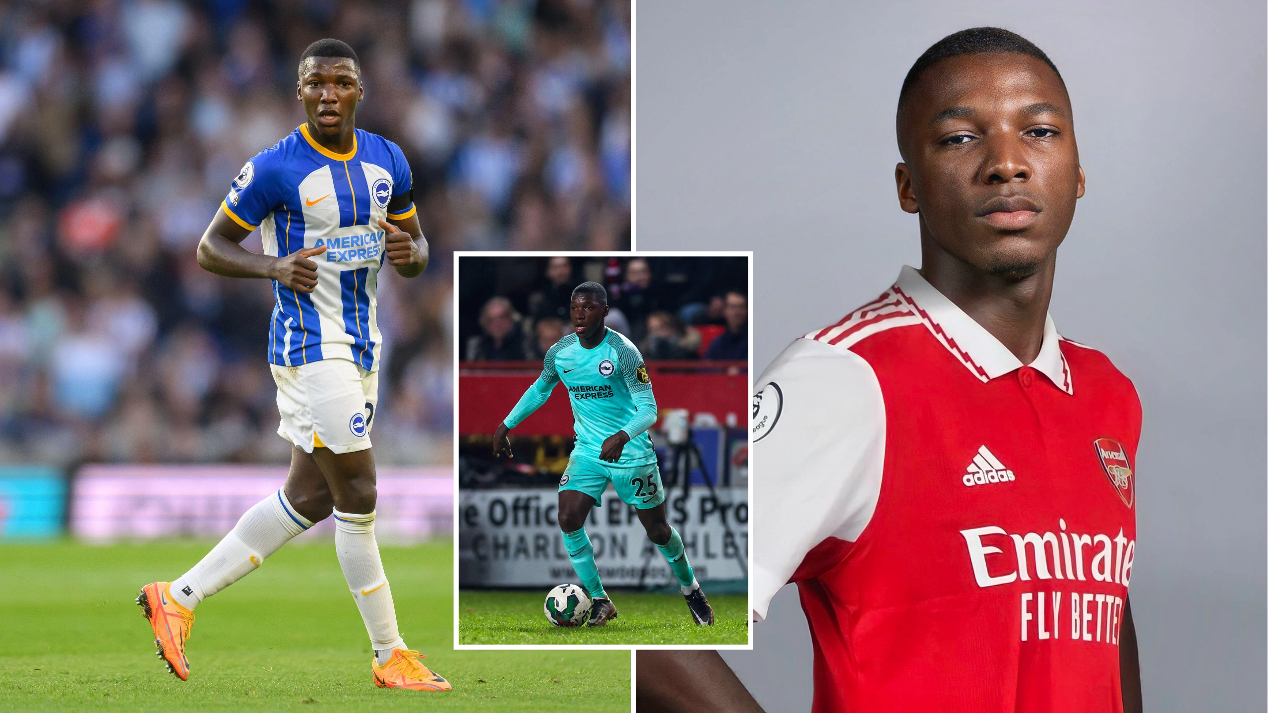 Moises Caicedo publicly declares he wants to leave Brighton following £60 million bid from Arsenal