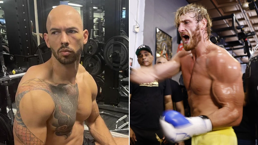 Logan Paul responds to steroid accusations from Andrew Tate