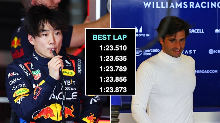 Lap times for 'behind closed doors' 2025 F1 test revealed and there are some huge surprises
