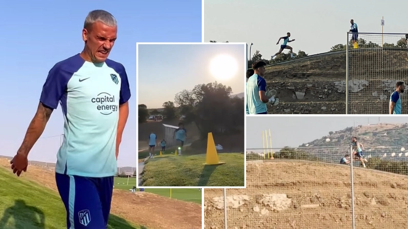 Atletico Madrid Players Take Part In 'Murder Hill' Training Exercise And It Looks Brutal