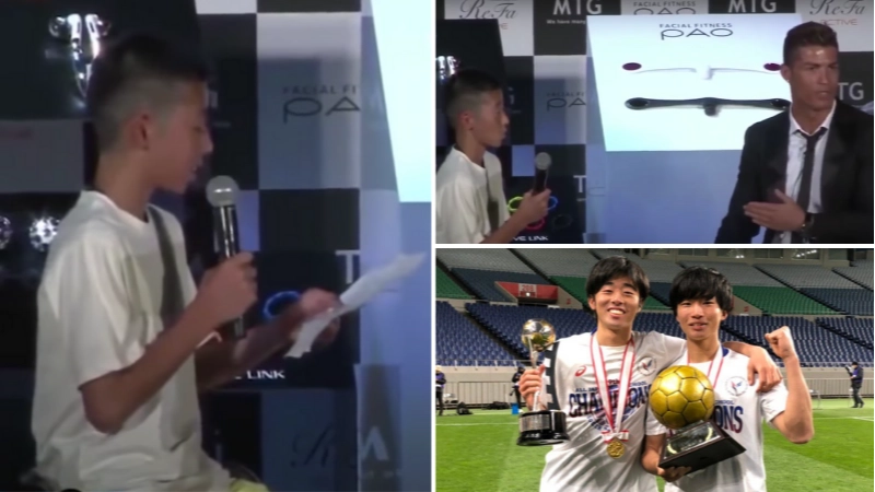 The Kid Who Was Ridiculed After Telling Cristiano Ronaldo His Dream Is Now Winning At Life, 8 Years On