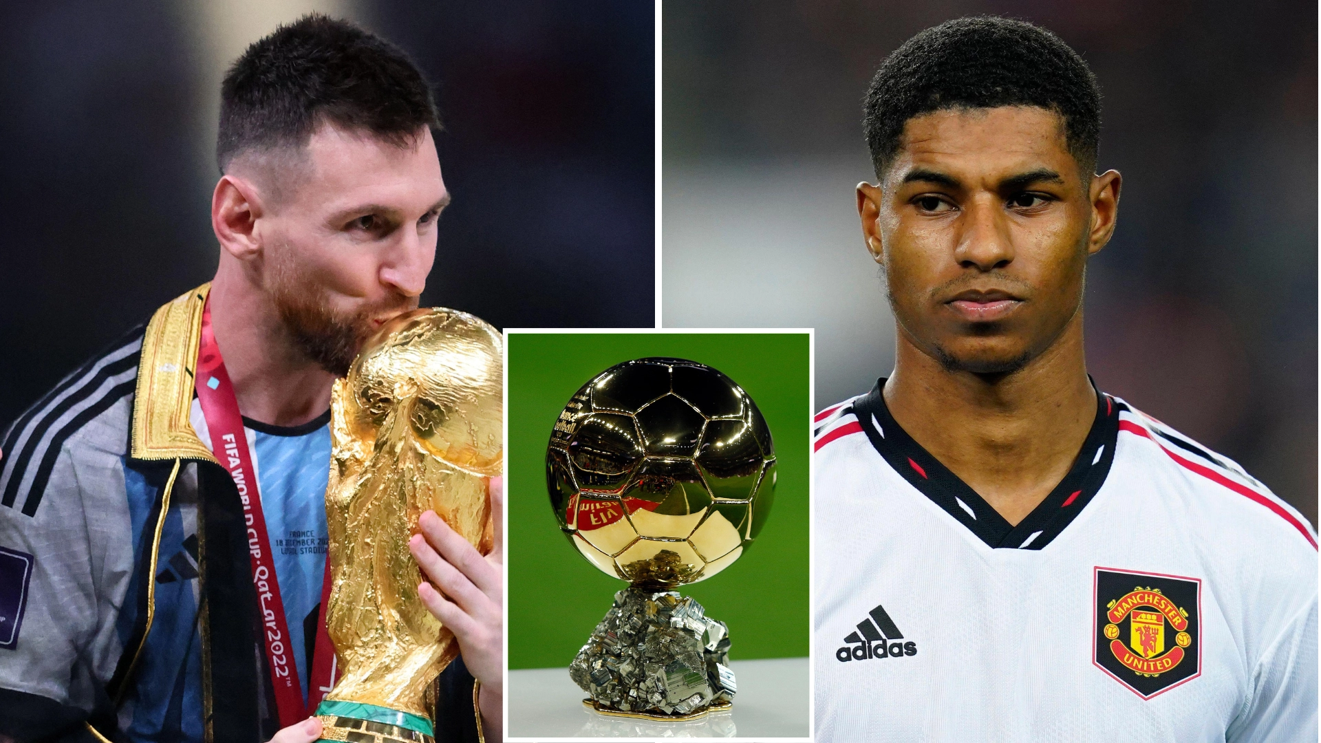 Manchester United star Marcus Rashford receives surprising odds in race for 2023 Ballon d'Or award