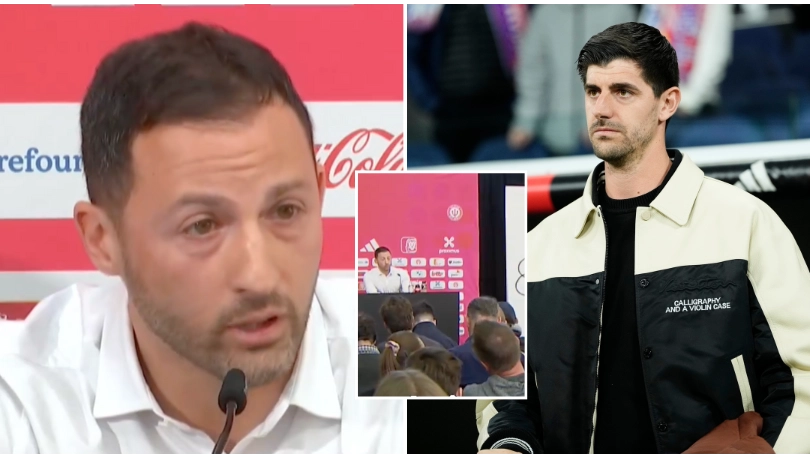 Real Madrid goalkeeper Thibaut Courtois publicly calls out Belgium manager