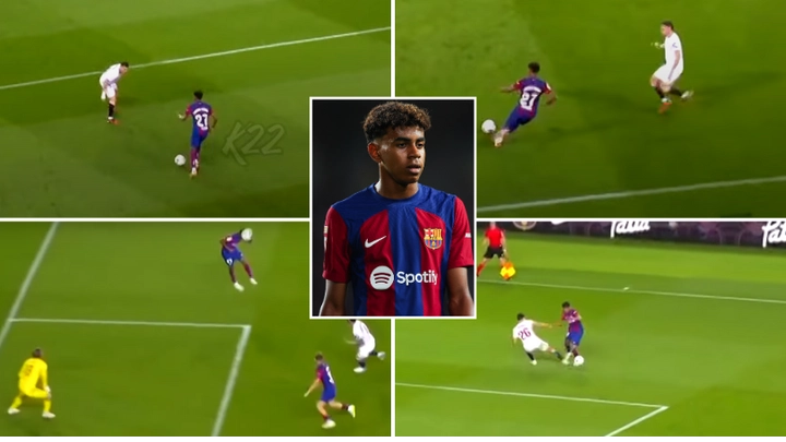Lamine Yamal compilation goes viral after dazzling display vs Sevilla, Barcelona have a star on their hands