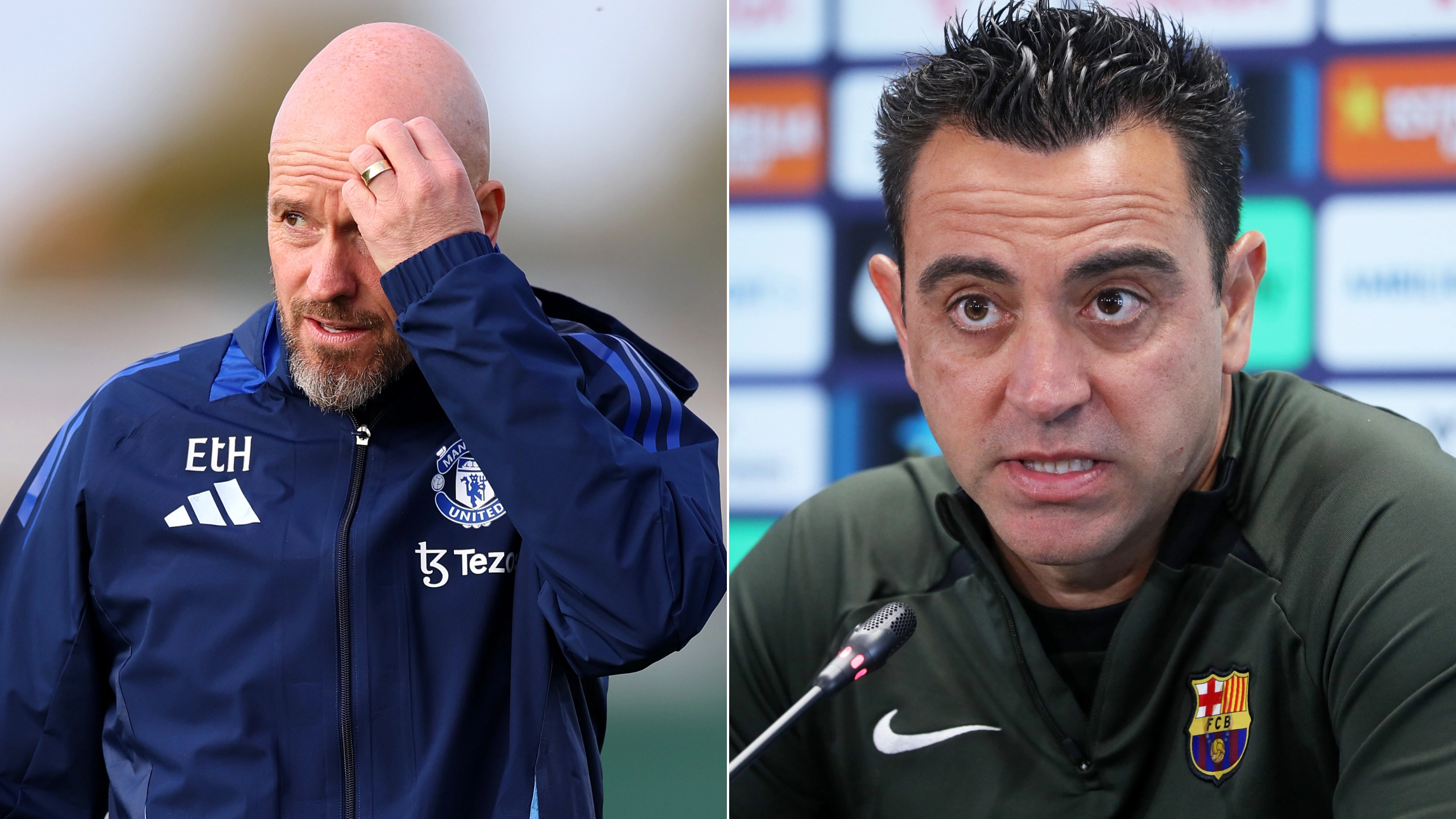 Xavi has made his feelings clear on Man Utd with Barcelona legend 'in talks' to replace Erik ten Hag