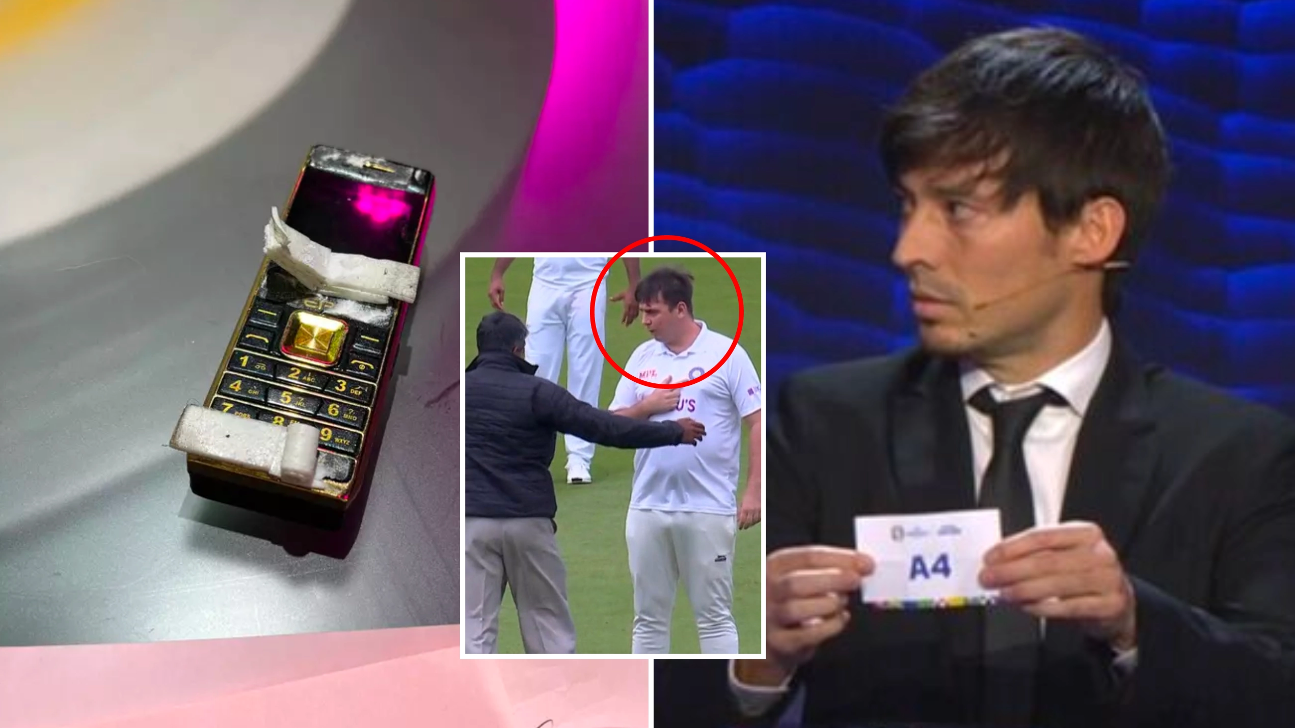 Euro 2024 draw porn noise prankster has plagued several other events including cricket matches and FA Cup ties
