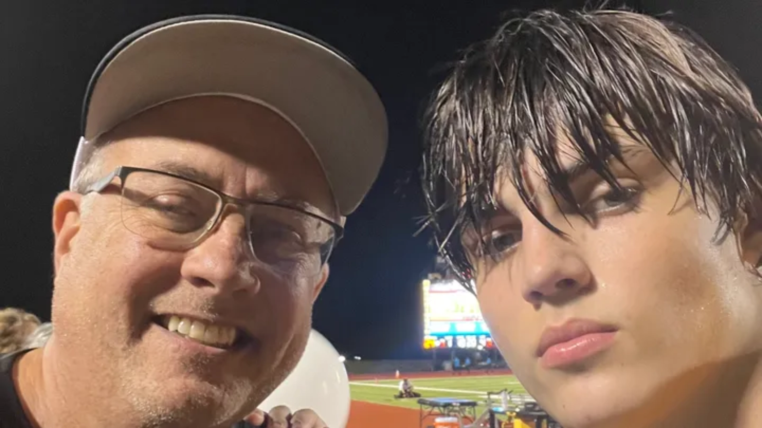 High school track athlete fatally stabbed and 'dies in twin's arms' in horrific incident at championship meet