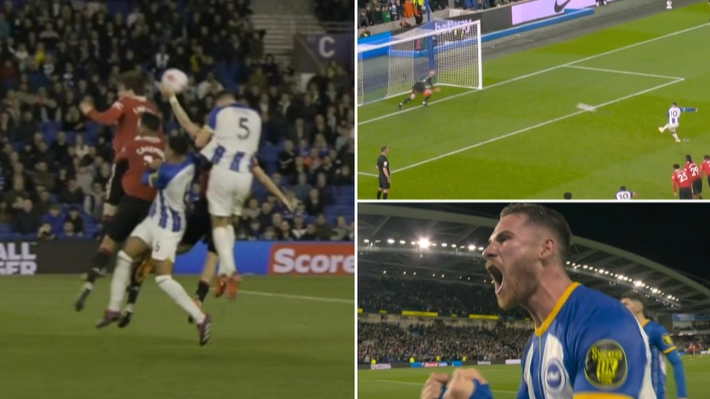 Brighton stun Man United with late Alexis Mac Allister penalty after VAR drama