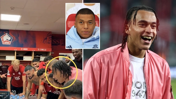 Fans spot what Kylian Mbappe's brother did in the Lille dressing room after Real Madrid's Champions League defeat