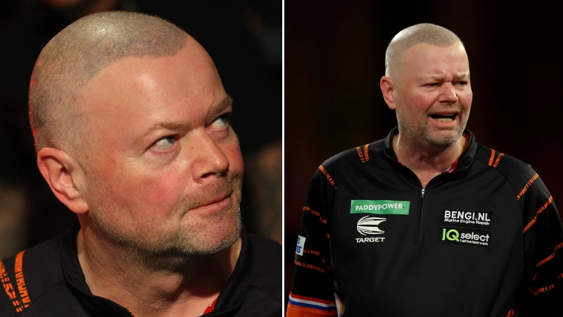 Raymond van Barneveld reveals DM from player who was accused of stealing his walkout song at World Darts Championship 