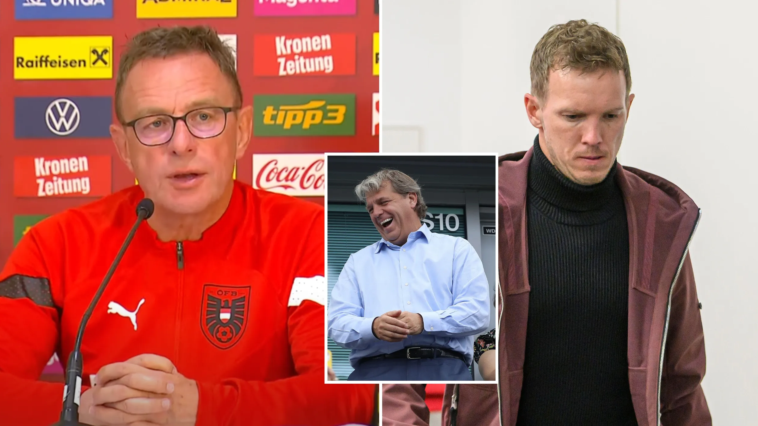 Ralf Rangnick urges Julian Nagelsmann to join Tottenham in the summer