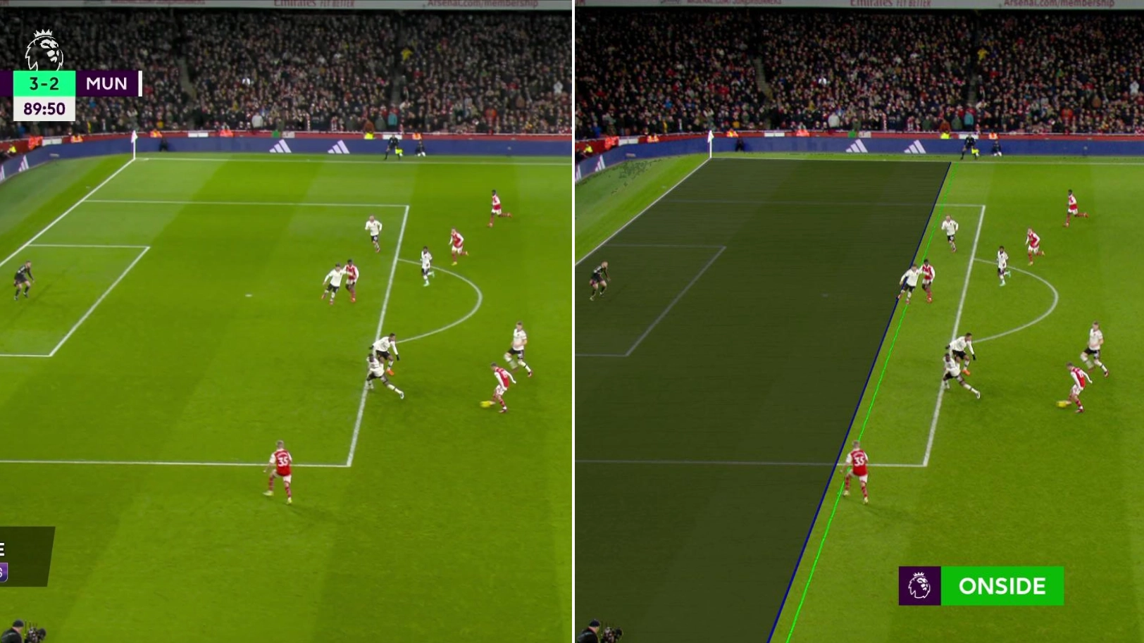 It's emerged why Oleksandr Zinchenko offside call wasn't shown on TV broadcast for Arsenal's winner
