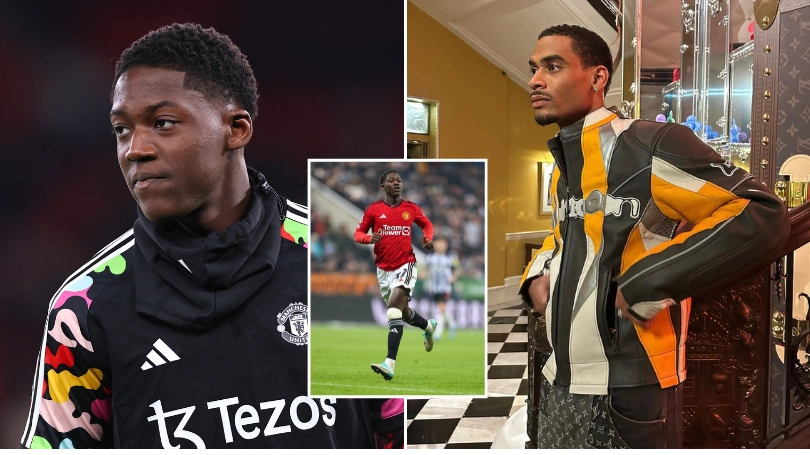Fans are only just discovering who Kobbie Mainoo's older brother is