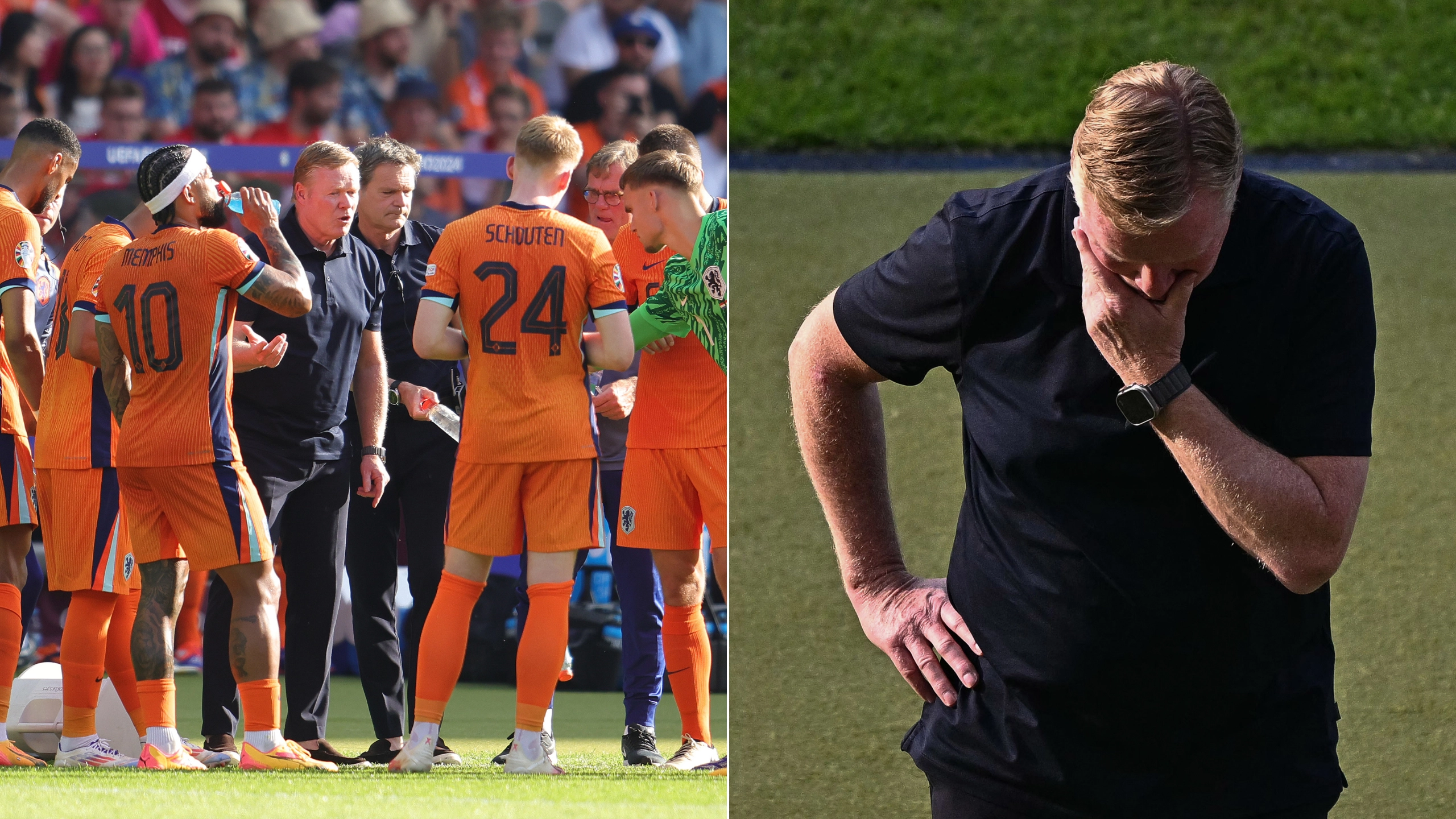 Ronald Koeman accused of 'hiding' after failing to show up to Netherlands news conference at Euro 2024