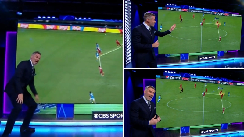 Jamie Carragher slammed ‘embarrassing’ Liverpool defence during fascinating analysis of Napoli defeat