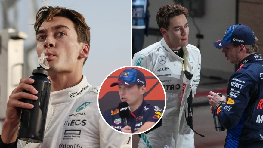 George Russell fires back at 'bully' Max Verstappen and claims F1 star made sinister threat to him at Qatar GP
