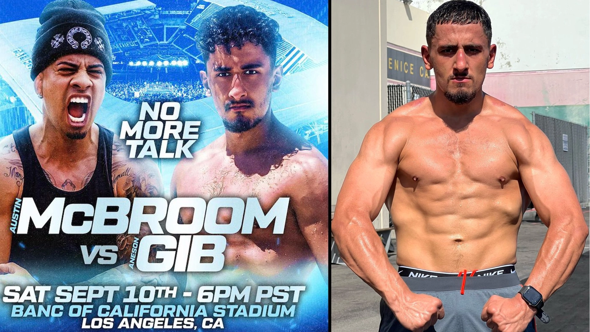 Austin McBroom vs Gib: Fight date, UK time and how to stream live