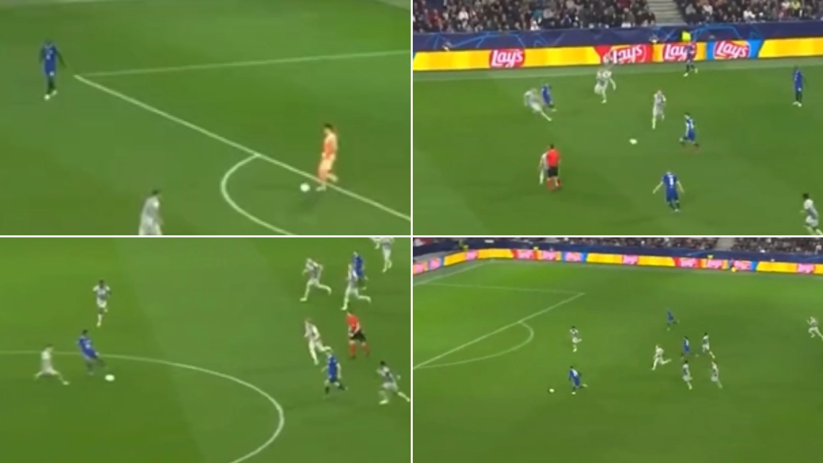 'Potterball' was in full flow during Chelsea's win over Salzburg, the footage is sensational