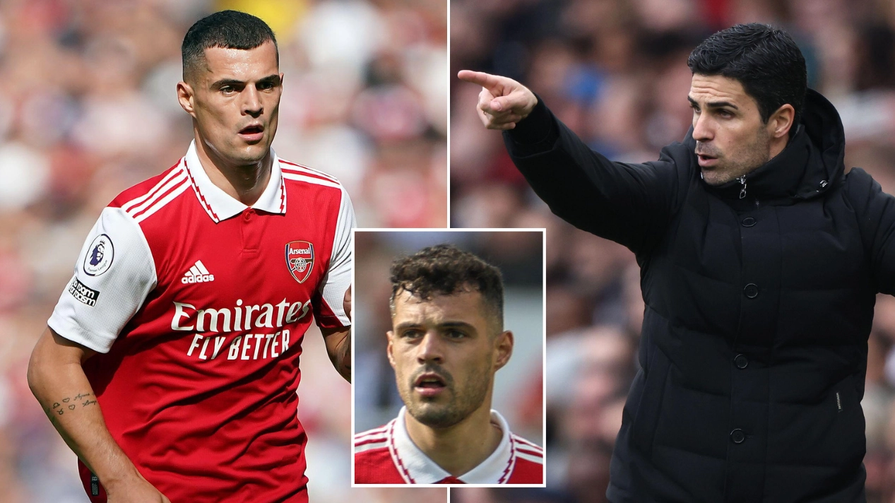Granit Xhaka 'has told Mikel Arteta he wants to leave Arsenal'