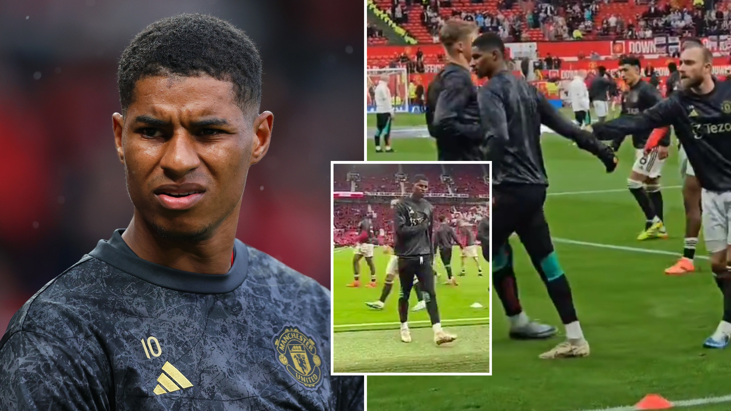 Marcus Rashford breaks social media silence after ugly altercation with Man Utd fan