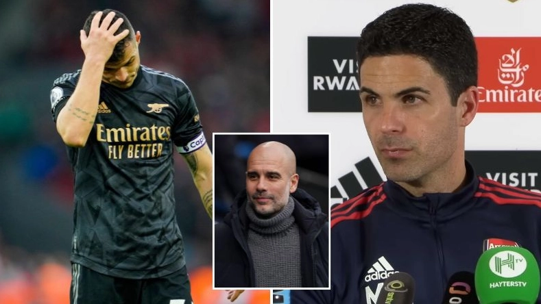 Arteta explains Xhaka absence ahead of Southampton and Man City clashes