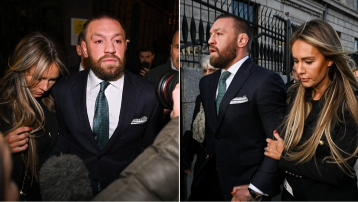 Conor McGregor makes four-word comment after fiancee Dee Devlin breaks silence over sexual assault case