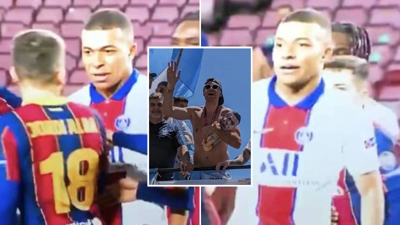 Fans claim Kylian Mbappe needed 'humbling' after incident with Jordi Alba