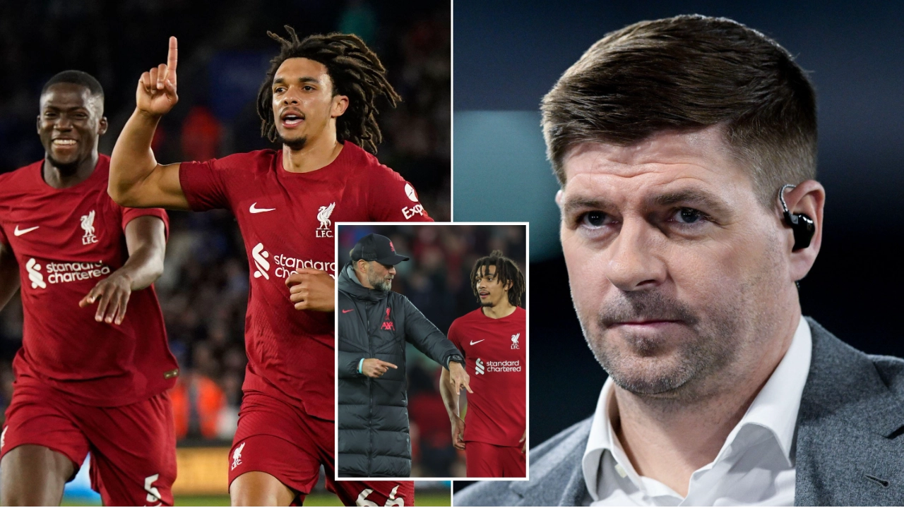Steven Gerrard predicted Trent Alexander-Arnold's new midfield role eight years ago when Liverpool star was 16