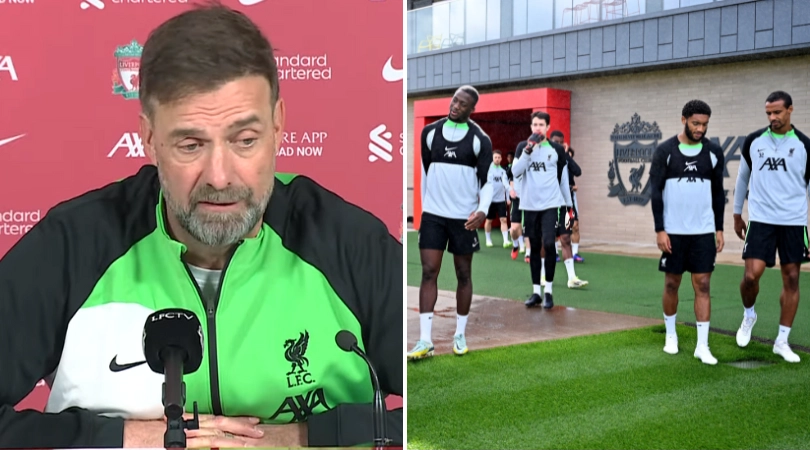 Jurgen Klopp suggests Liverpool player might have played his last game for the club