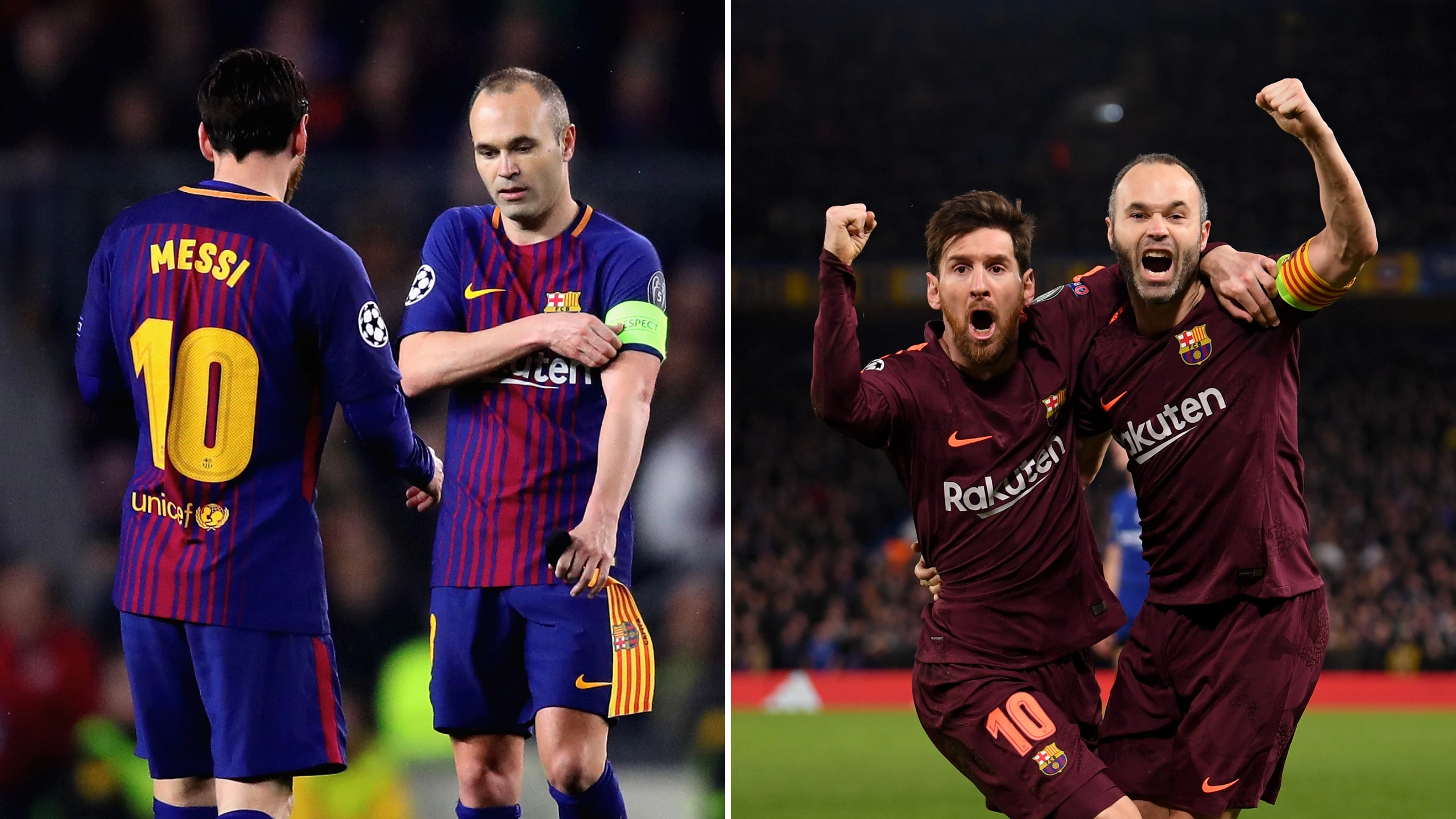 The eight words Lionel Messi would say to Andres Iniesta in difficult games