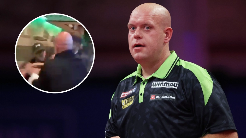 Michael van Gerwen Responds After Footage of Furious Bust-Up Goes Viral
