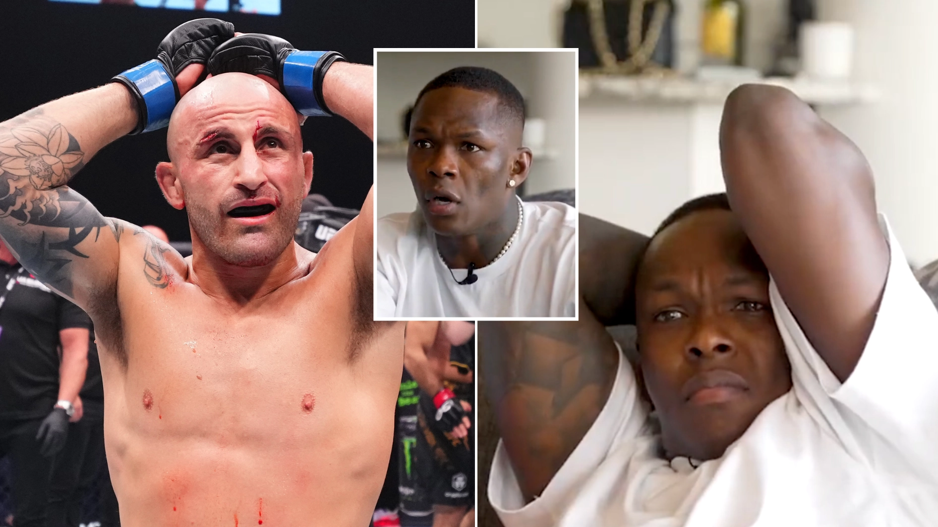 Israel Adesanya made to regret Alexander Volkanovski comment moments before Islam Makhachev KO