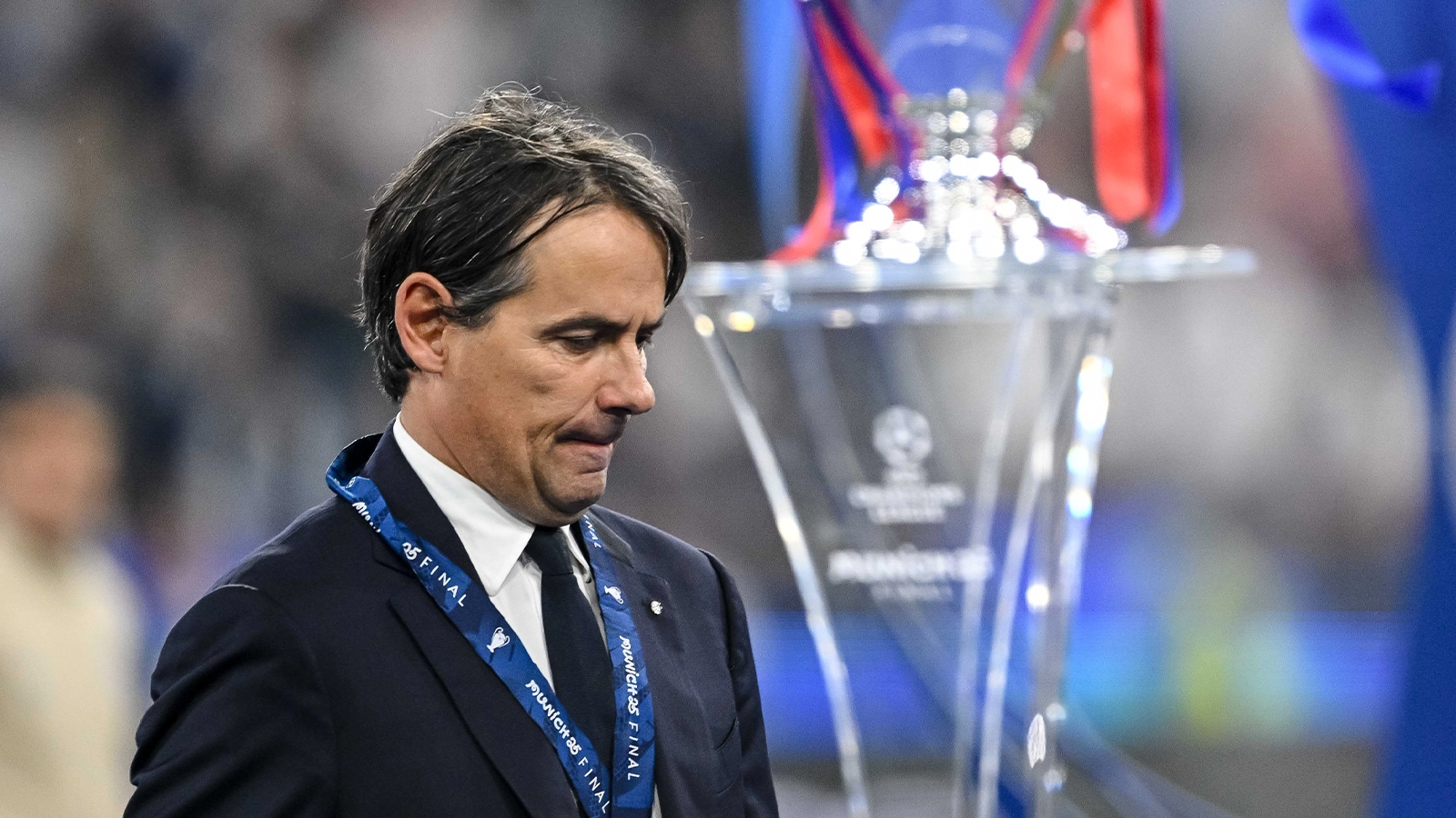 What happened when Inter Milan arrived back in Italy after losing 5-0 to PSG in the Champions League final is brutal